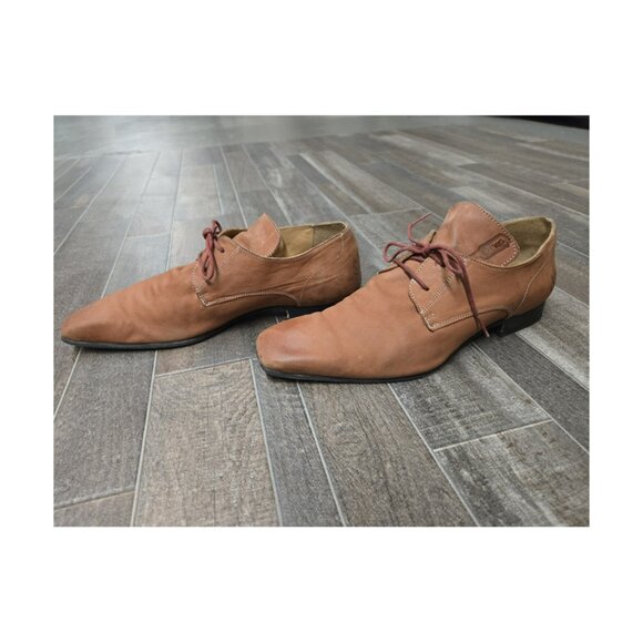 Hipster Prysten: Men’s Square toe casual lace-up shoe Size 11 Great Condition. main image 6